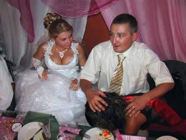 Прикол: На правильной свадьбе невеста должна отдыхать