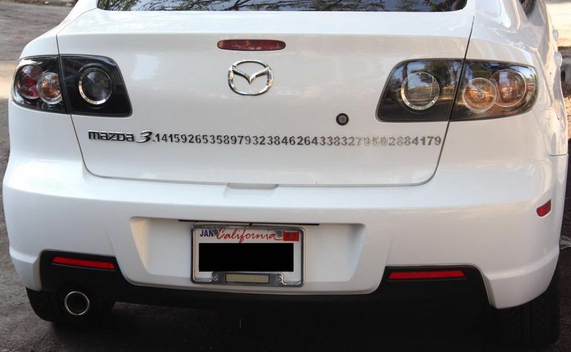 Прикол: Mazda 3.14