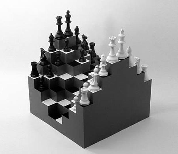 Прикол: 3D шахматы