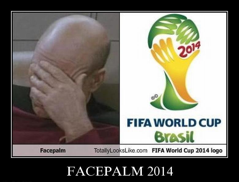 Демотиватор: FIFA 2014. FACEPALM