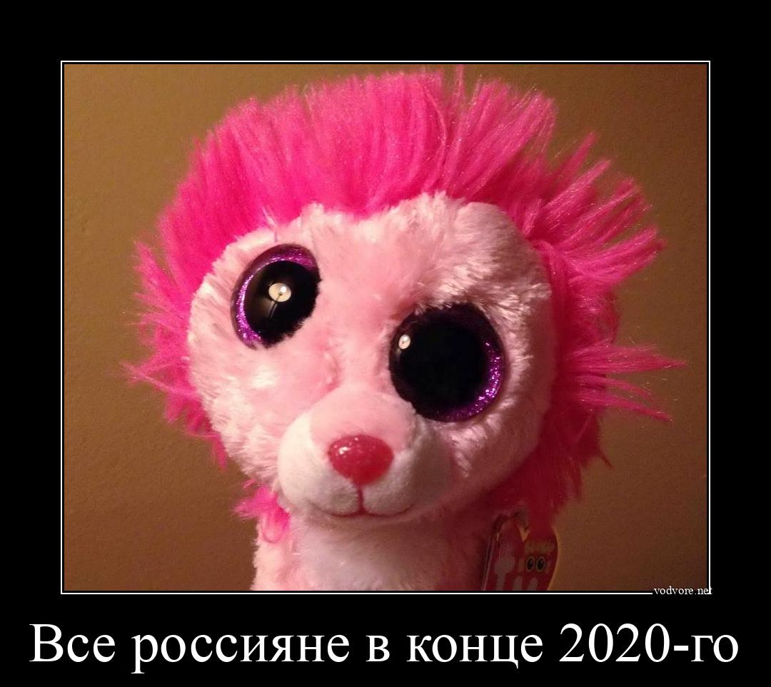 Демотиватор: Все россияне в конце 2020-го 