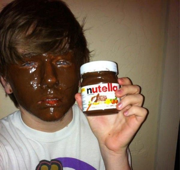 Прикол: Nutella - маска для лица