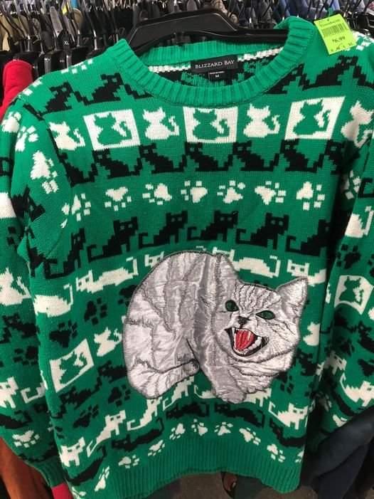 Прикол: Милый свитерок с котиком
