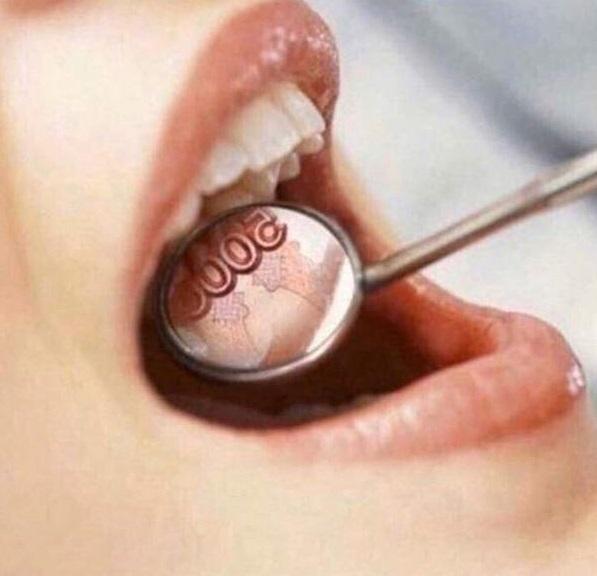 Прикол: Что на самом деле стоматолог видит у вас во рту